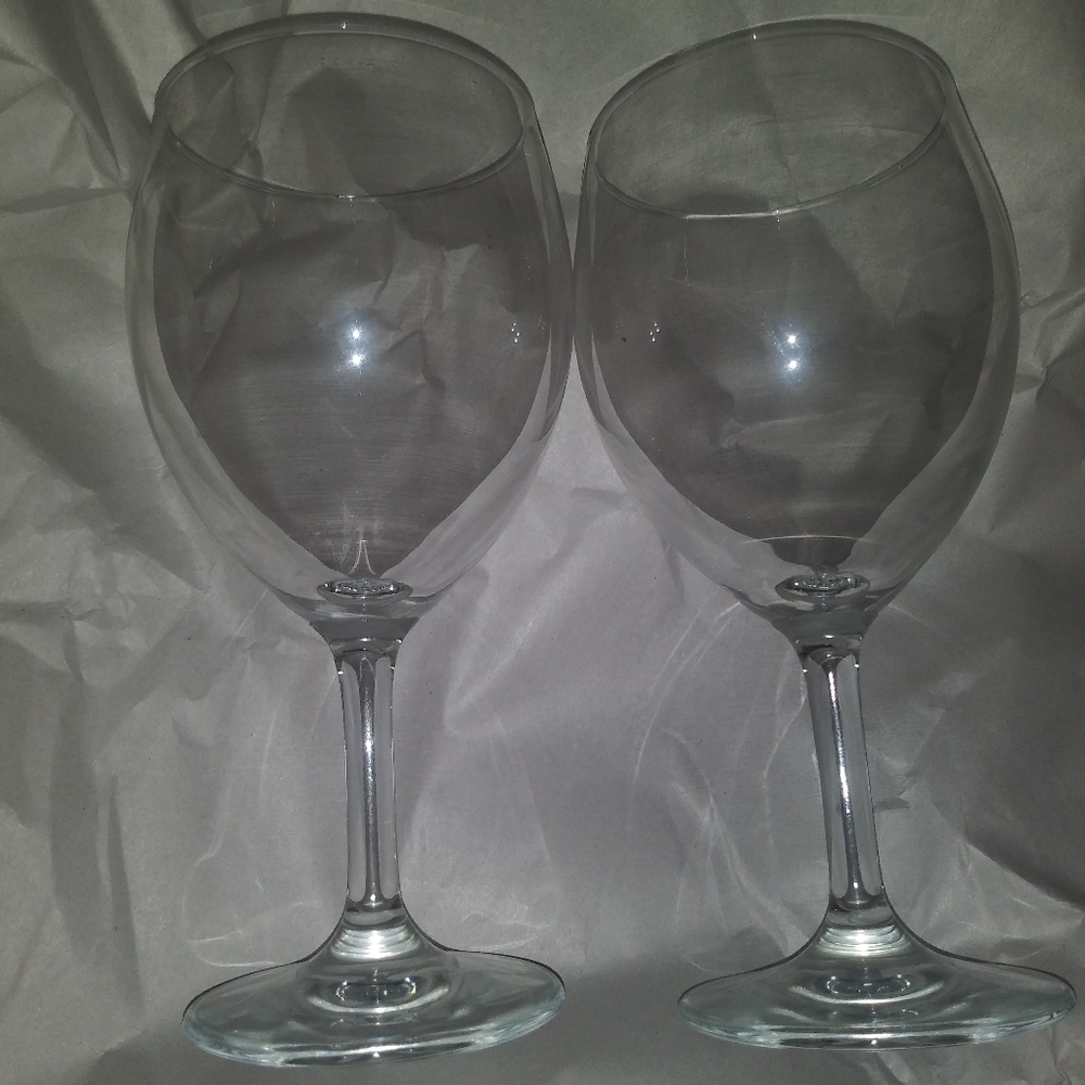 Beautiful wine glasses